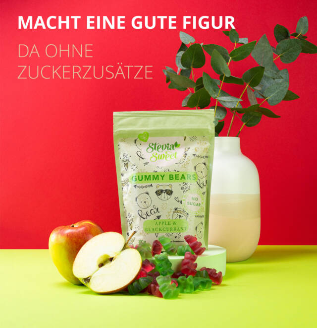Gummibärchen alle Sorten ohne Zucker