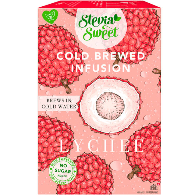 Thé infusé à froid paquet pour goûter sans sucre
