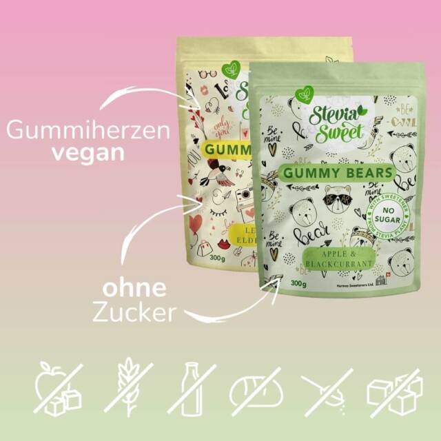 Gummibärchen Probier-Pack ohne Zucker