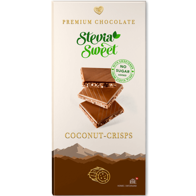 Chocolat noix de coco crisps sans sucre ajouté
