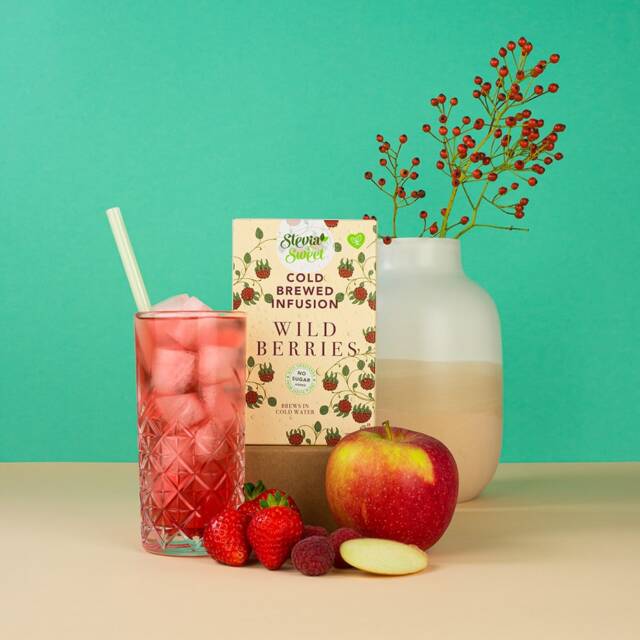 Cold Infusion Eistee Wildbeeren ohne Zucker