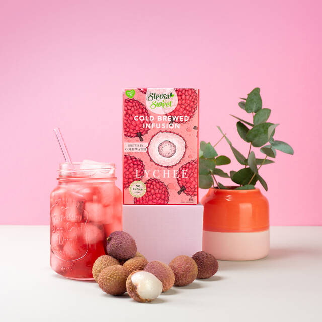 Thé infusé à froid paquet pour goûter sans sucre