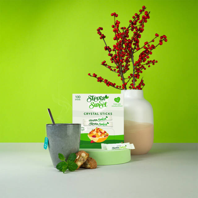 Crystal Sticks avec érythritol & glycosides de stéviol