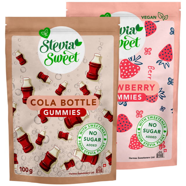 Small pack of sugar-free gummy bears